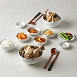 [Kaviar] Kwon Sooksu Shingled Hedgehog and Ginseng Chicken Soup 1kg-Shingled Hedgehog, Michelin, Korean, Health Food-Made in Korea
